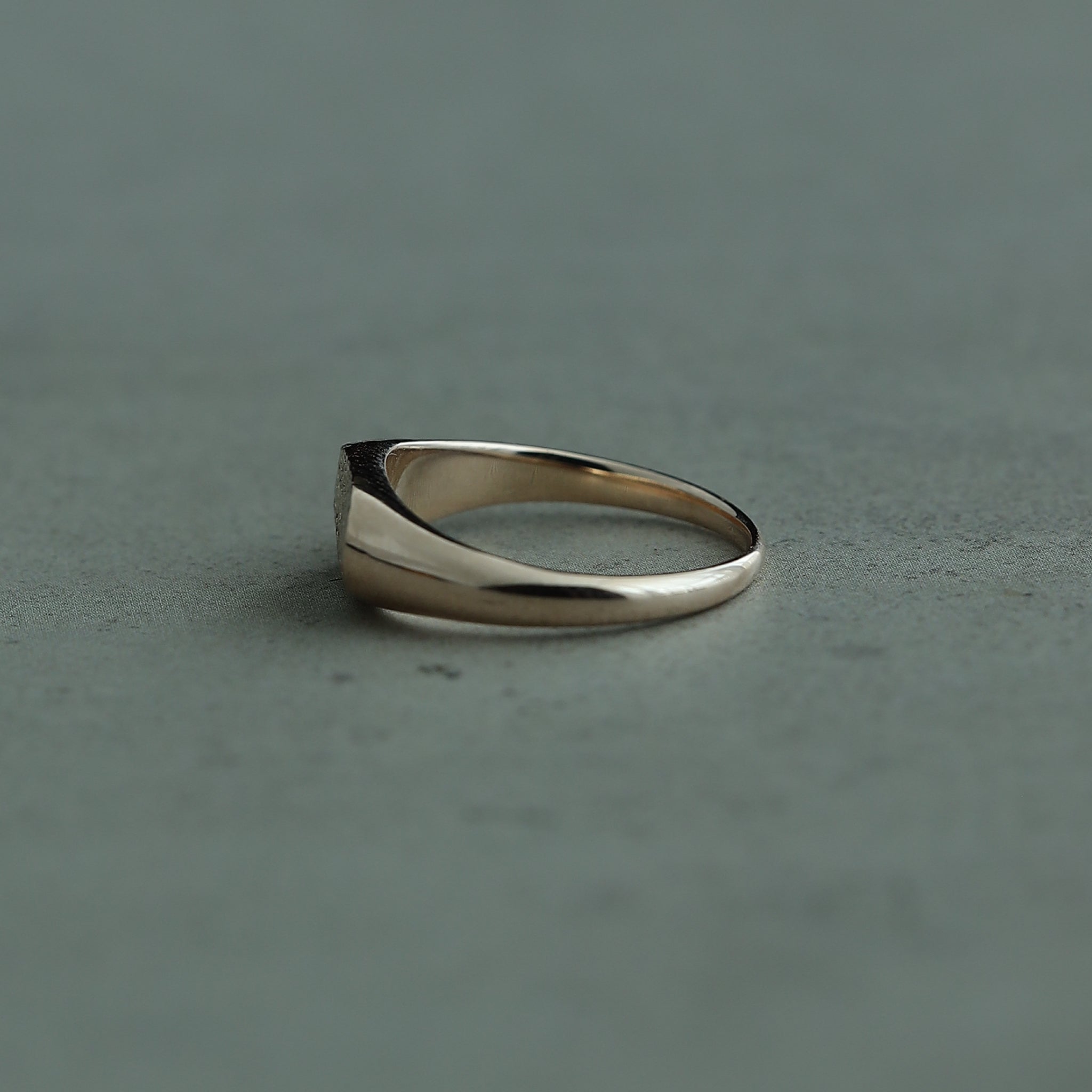 【K10YG】signet"RING"