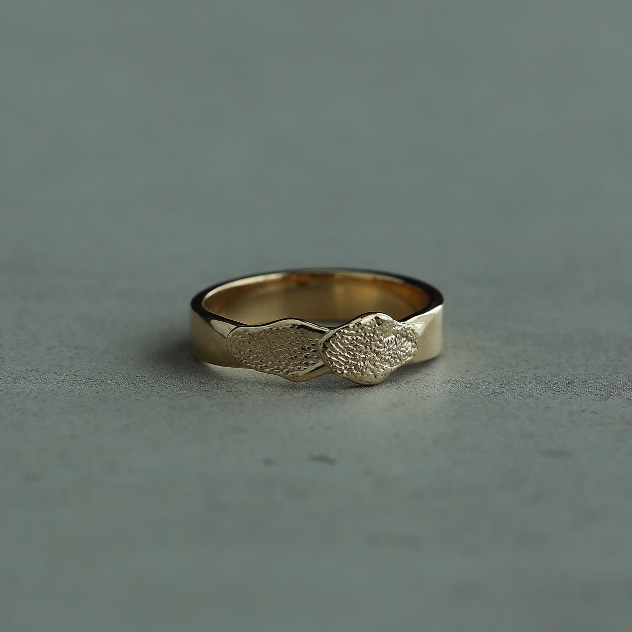 【K18YG】CALM RING 5mm