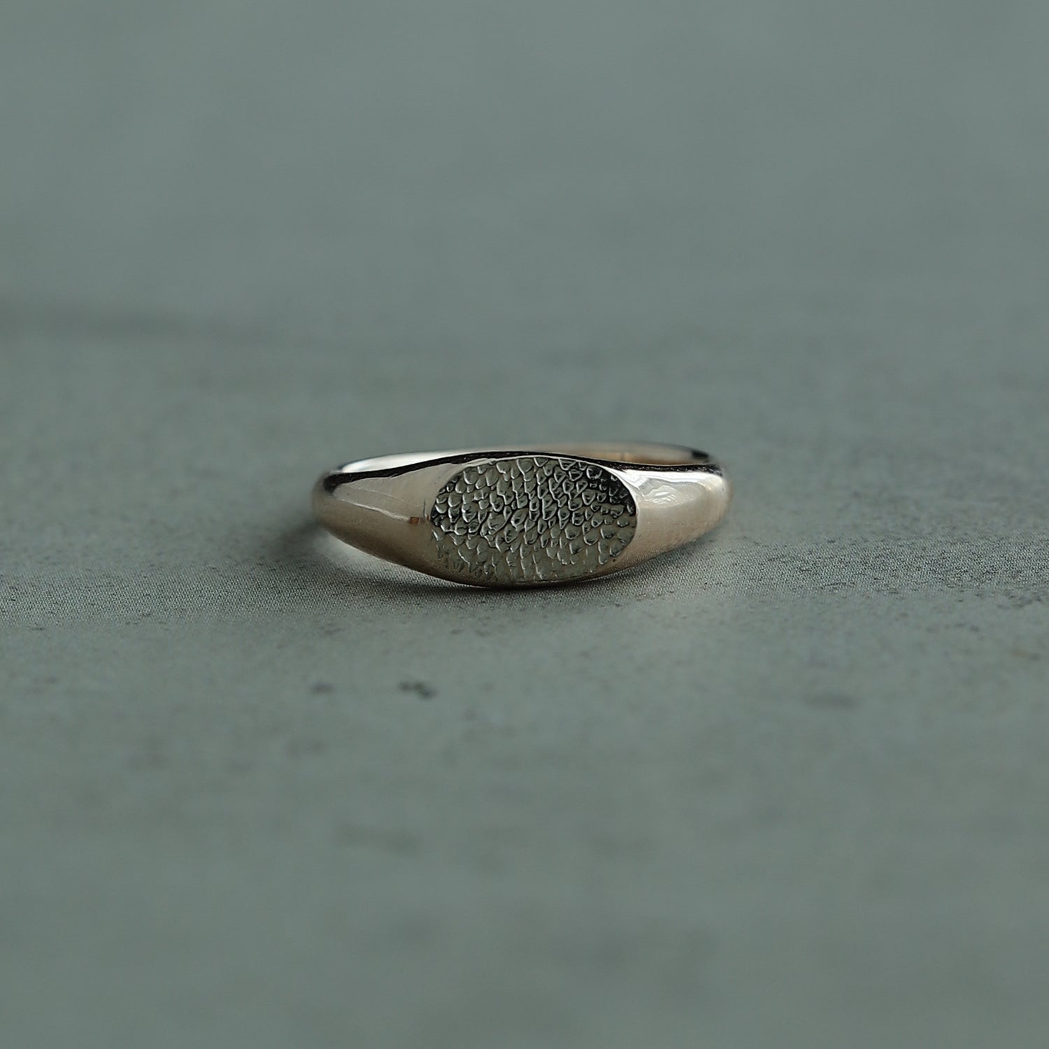 【K10YG】signet&quot;RING&quot;