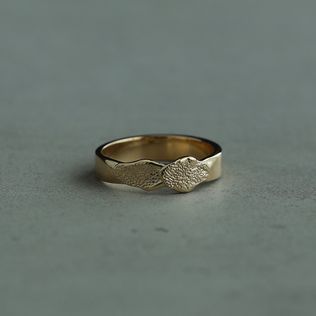 【K18YG】CALM RING 5mm