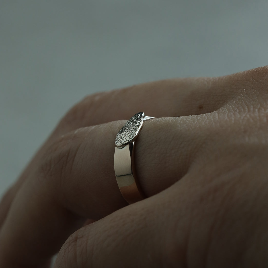 【K10YG】CALM RING 5mm