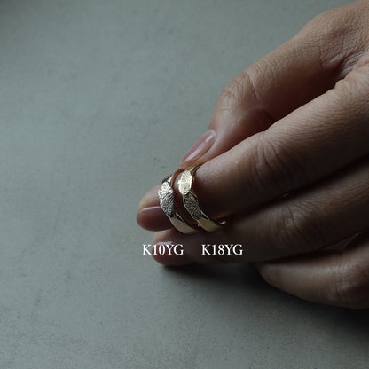 【K18YG】CALM RING 5mm