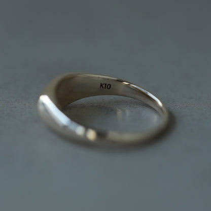 【K10YG】signet&quot;RING&quot;